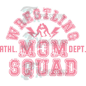 Wrestling Mom Squad Pink