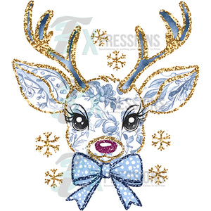 Blue Reindeer