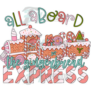 All Abord the gingerbread express