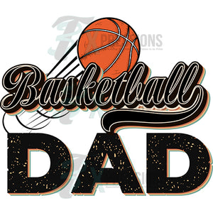 Basletball Dad distressed