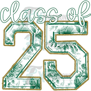 Class of 25 Toile Green