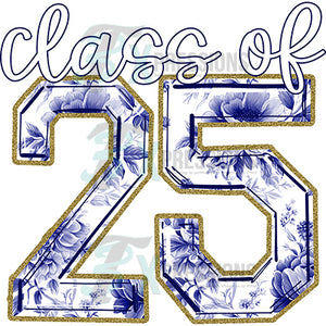 Class of 25 Toile Navy