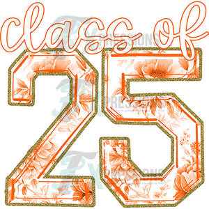 Class of 25 Toile Orange