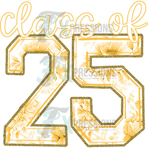 Class of 25 Toile Yellow