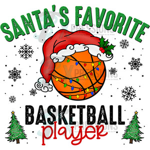 Santa's favorite basketball player