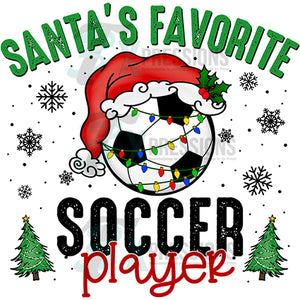 Santa's favorite soccer player