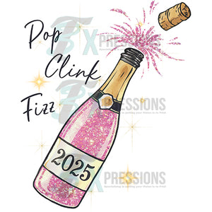 Pop Clink Fizz happy new year