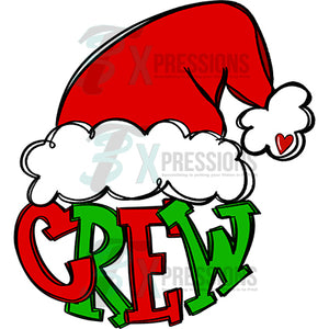 Personalized Santa Crew