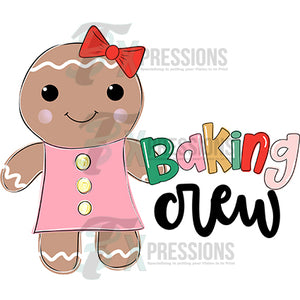 Girl Baking Crew