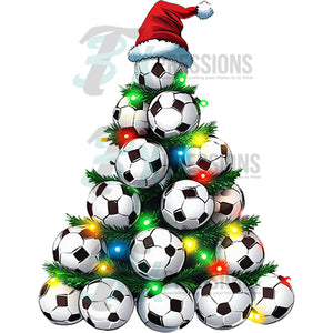 Soccerball Christmas Tree