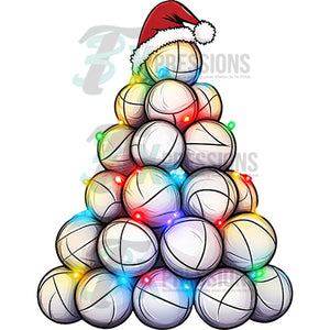 Volleyball Christmas tree