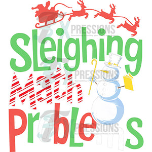 Sleighing Math problems