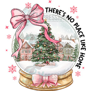 There's no place like home Christmas snow globe