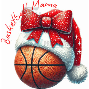 Christmas Basketball Mama