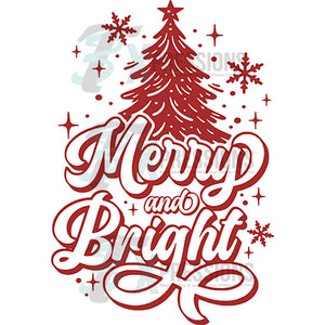 Merry and Bright Red