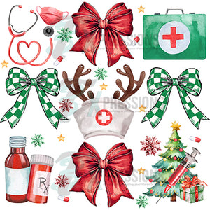 Nurse Christmas Collage