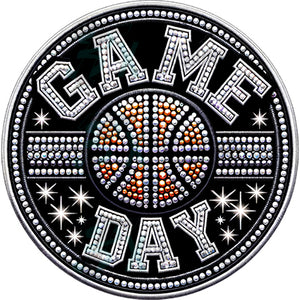 Game Day Basketball faux blig