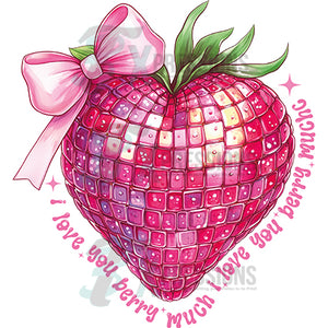 I love you berry much valentine