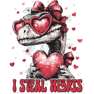 I steal Hearts dinosaur