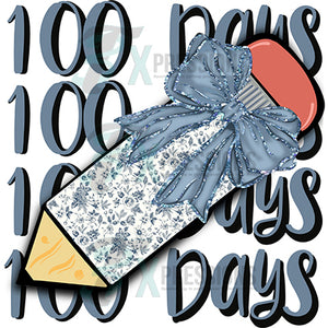 Pencil 100 days