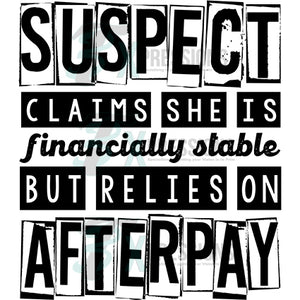 suspect - afterpay