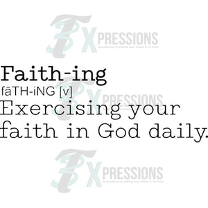 Faith-ing