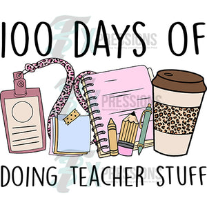 One hundred Days of doing teacher stuff