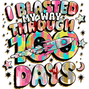 I blasted my way thru 100 days rocket