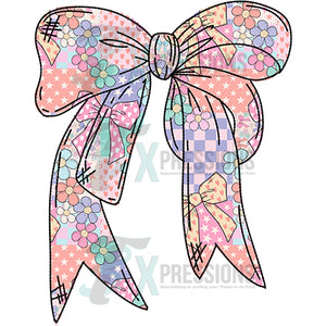 Patchwork bow