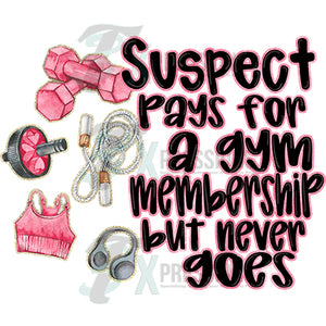 Suspect gym