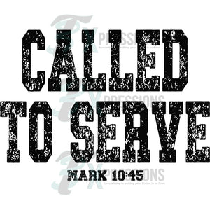 Called to serve