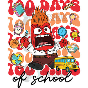 Anger 100 days of school