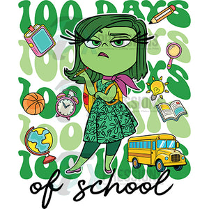 Disgust 100 days of school