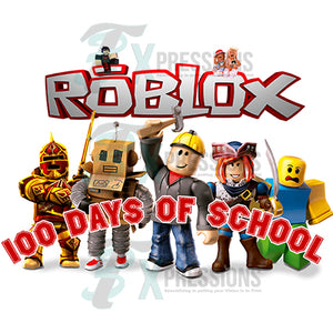 Roblox 100 days of school