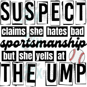 Suspect Baseball