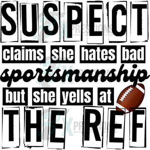 Suspect football