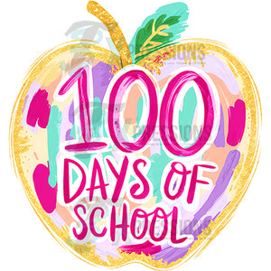 Apple 100 days of school