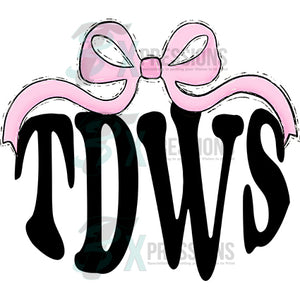 Light Pink Bow TDWS