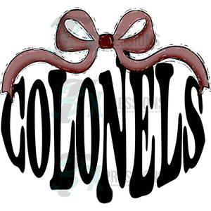 Maroon Bow Colonels