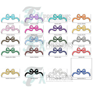 Personalized Wide Bow Team Name picture 2