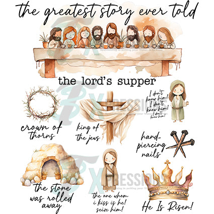 The Greatest story ever told the lords supper - 3T Xpressions
