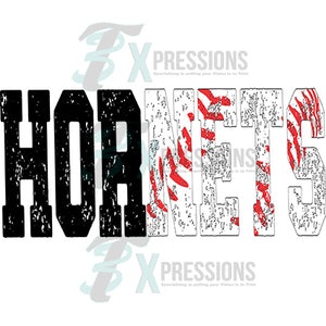 DIstressed Hornets Baseball