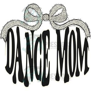 SPeckled bow Dance Mom