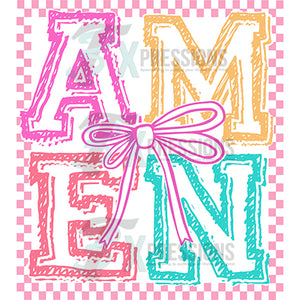 Amen Checkered