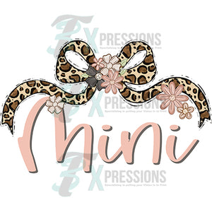 Leopard Floral Mini