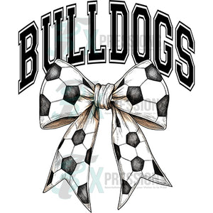 Personalized Varsity Soccer bow