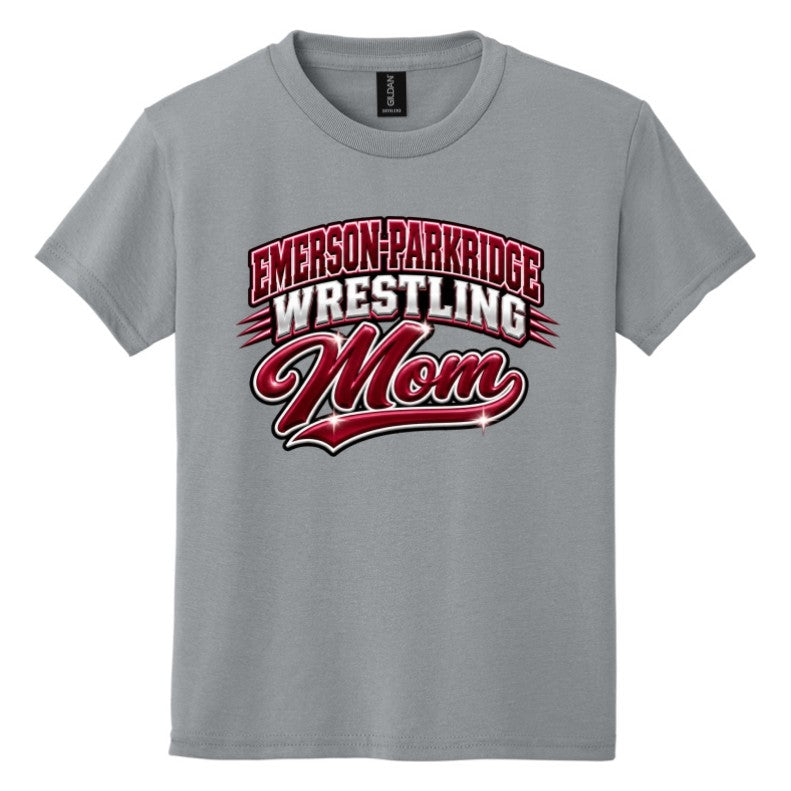 Emerson-Park Ridge Wrestling GILDAN 5.5 oz., 50% USA cotton, 50% polyester front