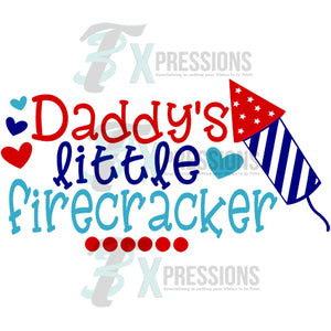 Daddy's Little Firecracker - 3T Xpressions