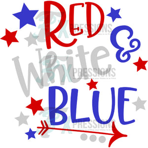 red white and blue - 3T Xpressions