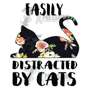 Easily distracted by cats - 3T Xpressions